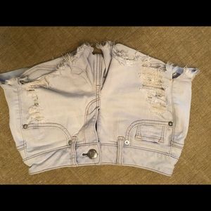 American eagle super stretch shorts